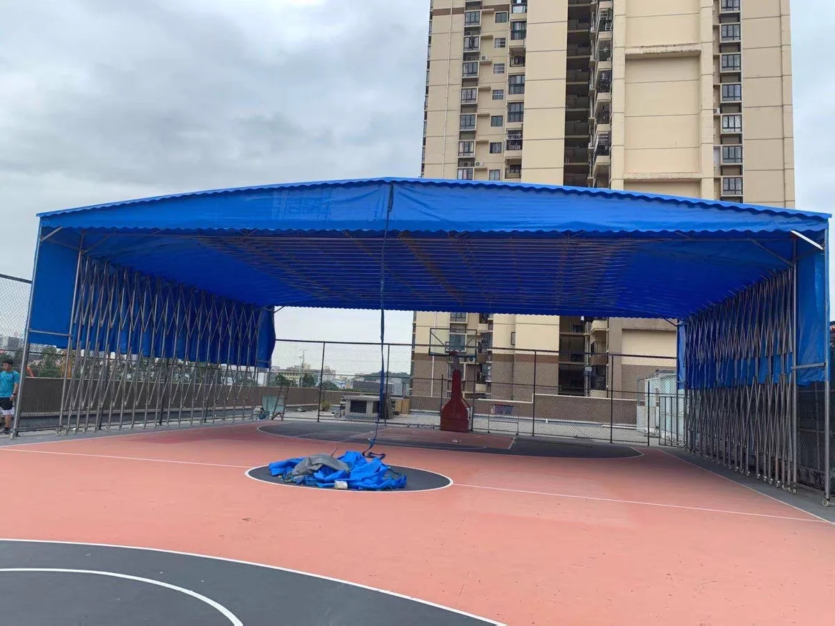 户外篮球场雨蓬